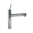 Rubinetto miscelatore per lavabo cucina finitura cromo h.30,5x20 cm