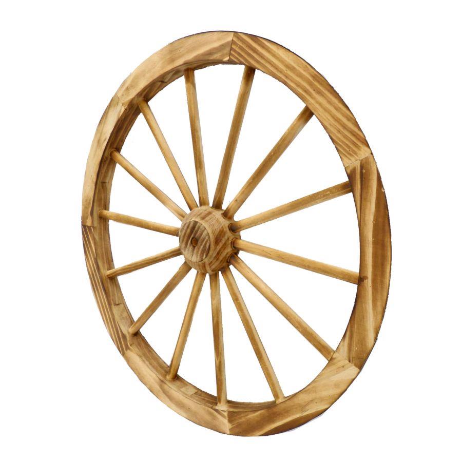 Ruota Legno Rustica 60x8 cm