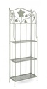 Scaffale Pieghevole Harriet Salvia 4P - 59x28x167 cm