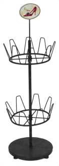 Scarpiera Piedistallo Ferro EA-1583 cm.29 x 29 h 89,5