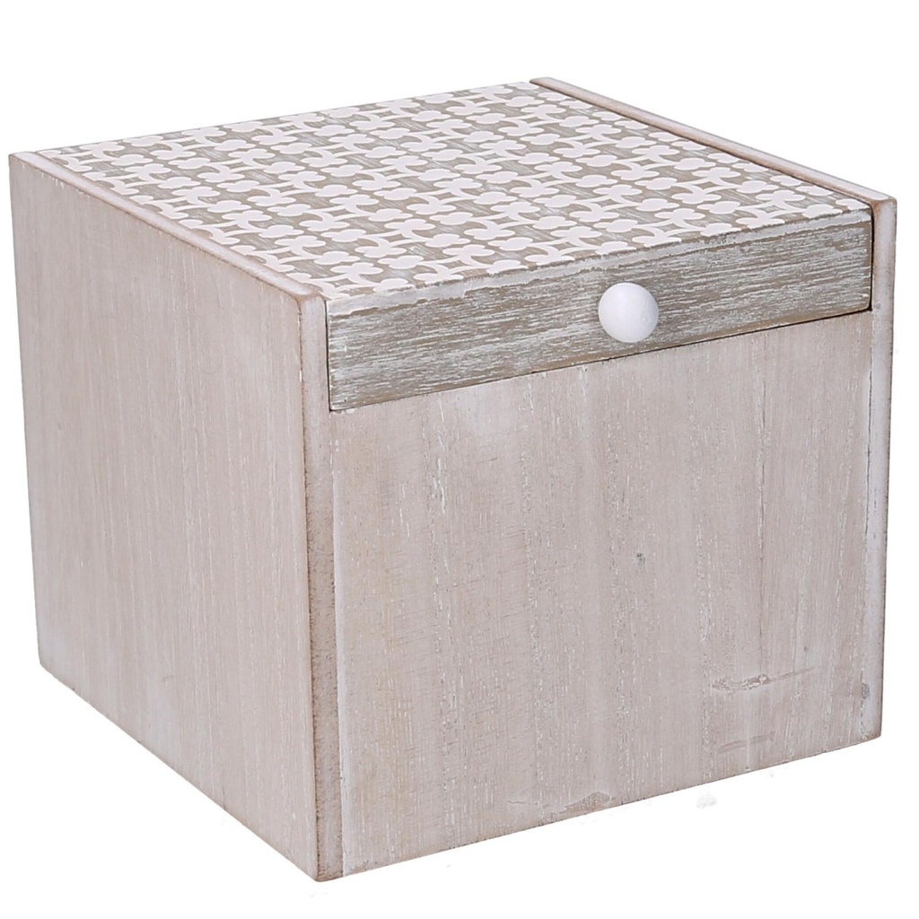 Scatola in legno cm15x16h13