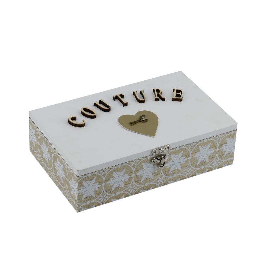 Scatola in legno rosina naturale rettangolare 24x16x7,5 cm