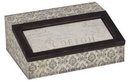 Scatola Rettangolare Bianco-Nera 24x18x9,5 cm