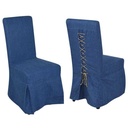 Sedia Napoli Jeans - 47x58x100 cm