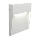 Segnapasso 6W Led 3000K  linea geo square  bianco