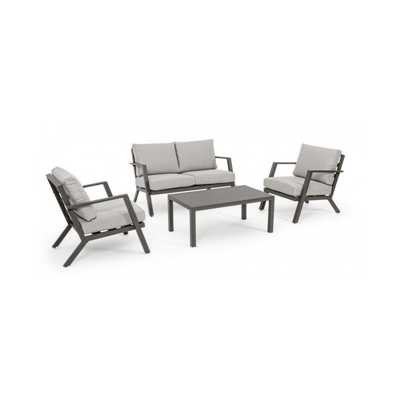 Set salotto Harley coffee 4 pezzi