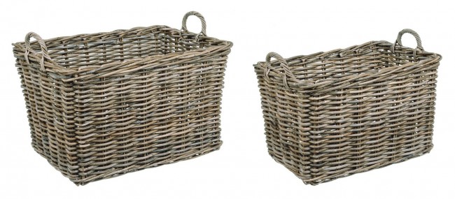 Set2 Cesto 2M in Rattan Kubu