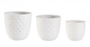 Set3 Vaso a Piramide Bomb Bianco