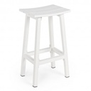 Sgabello Bar Bianco 71x41,8x31cm