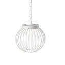 Lampada a sospensione LED 20W 4000K in alluminio bianco