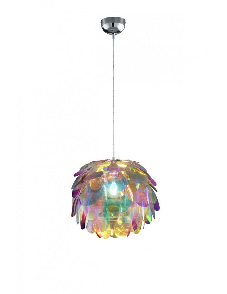 Sospensione Multicolor a Forma di Pigna Ø40 cm