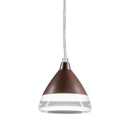 Sospensione LED 20W 3000K, Linea Graal Corten, Luce Calda