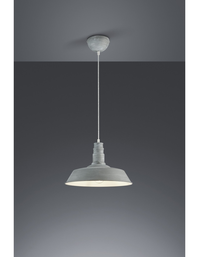 Sospensione Pagoda Will Effetto Cemento Ø36 cm