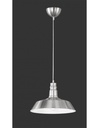 Sospensione Pagoda Will 1xE27 Nichel Ø36 cm Trio Lighting