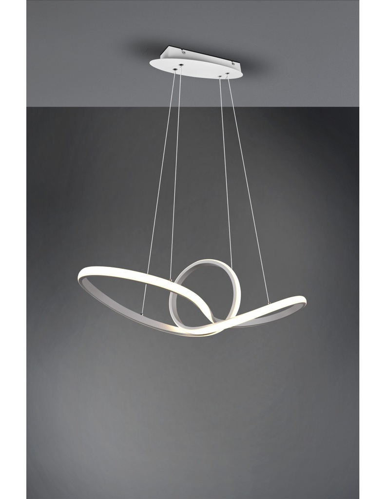 Sospensione LED Dimmerabile Bianco L80 cm