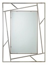Specchio con cornice rettangolare 120x90