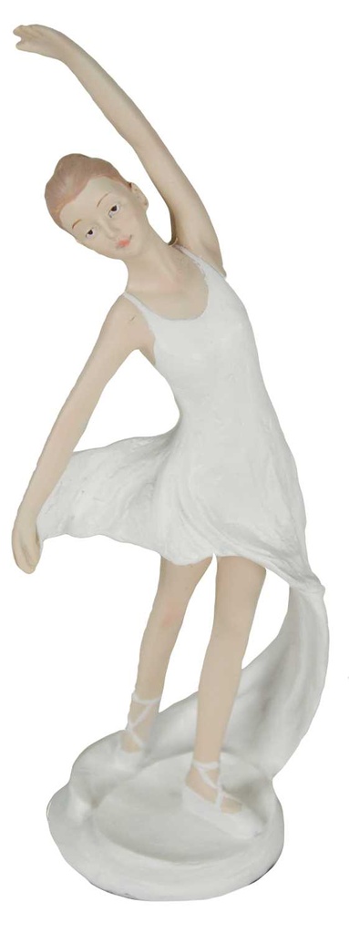 Statua Ballerina - 7,5 x 9 x 26,5 cm - Elegante e Raffinata