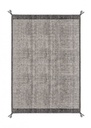 Tappeto Chathu Grigio 140x200 - Lana e Cotone, 2.450 gr/m2