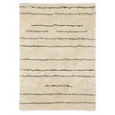 Tappeto Linee Avorio 140x200 in cotone