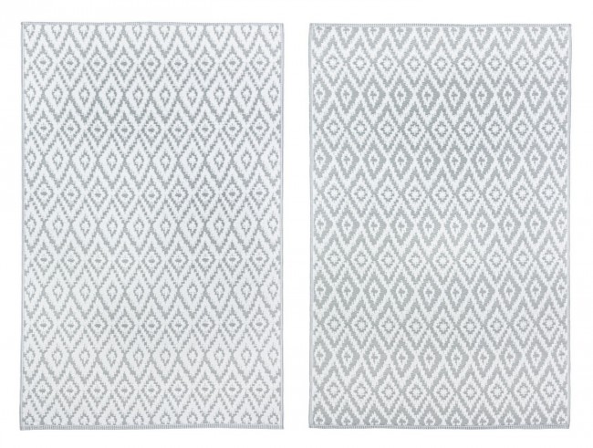Tappeto Rombo Grig-Bia 120X180