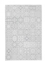 Tappeto Jacquard Shiraz Bianco-Grigio 150x210