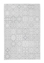 Tappeto Jacquard Reversibile Shiraz Bianco-Grigio 180x270