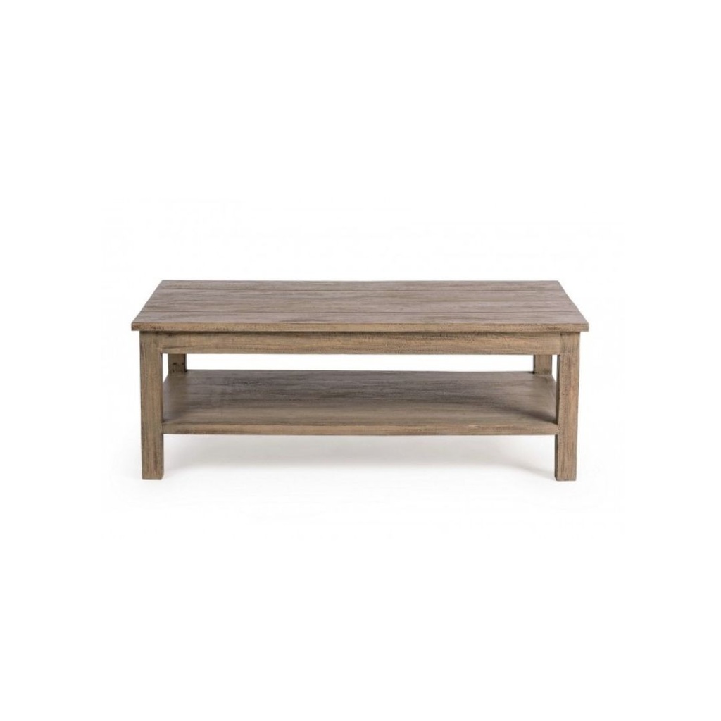 Tavolino in legno di mango 110 x 65 cm