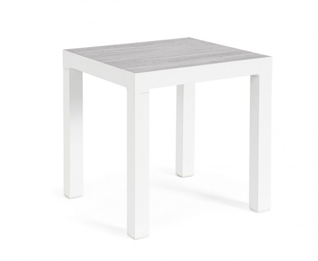 Tavolino Kledi 50X50 Bianco Jx11
