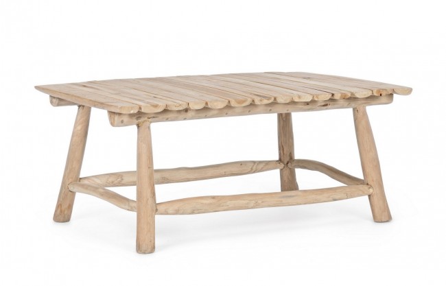 Tavolino in Teak Sahel Naturale 90x60