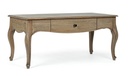 Tavolino classico con cassetto in legno - Dimensioni: 110x55x50 cm