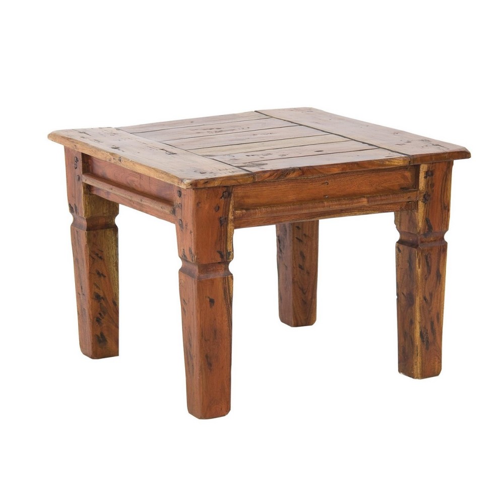 Tavolino in legno stile rustico cm 60x60