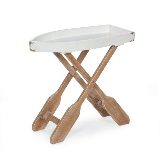 Tavolo pieghevole Gozzo 60x30x56h cm