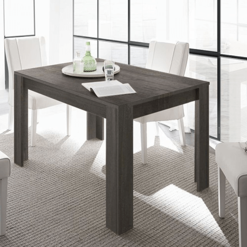 Tavolo Sabry titanio 137x90