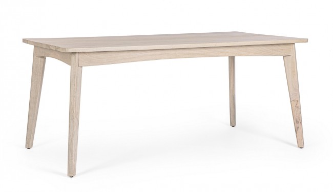 Tavolo Sahana 173x90 in Legno Mango con Verniciatura a Base di Nitrocellulosa