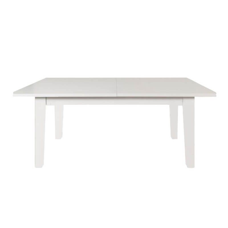 Tavolo allungabile Ligure 180 laccato bianco opaco