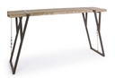 Tavolo bar stile industrial Blocks 200x54 cm