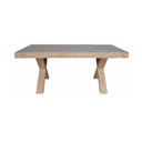 Tavolo con piano in folding olmo 2 allunghi laterali 180/280x100xh.75 cm