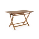 Tavolo da giardino Pieghevole Rettangolare 120x70x h73 cm