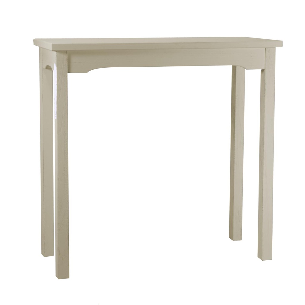 Tavolo esposizione in legno grigio rettangolare - Misure: 114x46x100 cm