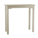 Tavolo esposizione legno grigio rettangolare 46x114x80 cm