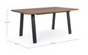 Tavolo da giardino in legno naturale Oslo - 160x90x76 cm