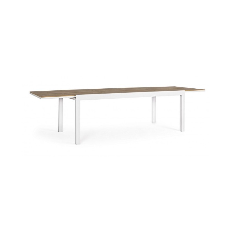Tavolo per esterno 200-300x95x74h Bianco