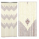 Tenda estate zig zag legno - 140x240 cm