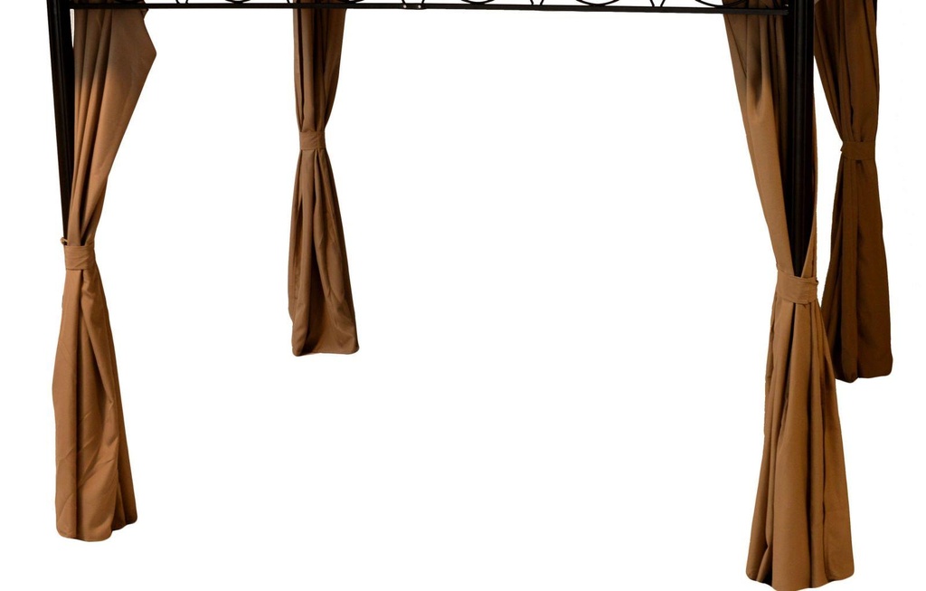 Tenda laterale per gazebo senza zanzariera - 300x300 cm