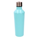 Thermos in acciaio azzurro tondo da 0,5L cm7x6,5h25,5