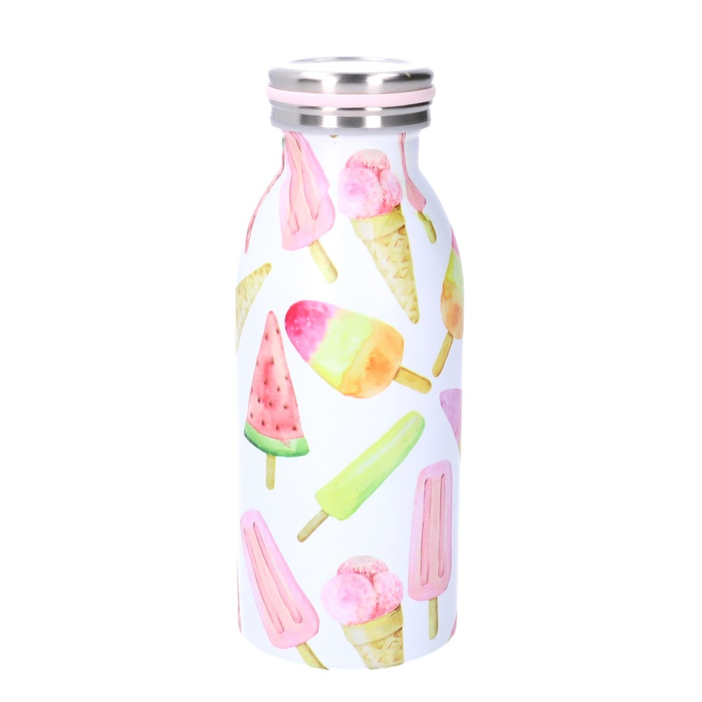 Termos per gelato bianco tondo 0,3L cm6,8x4,8h17,9