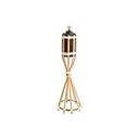 Torcia da Tavolo bambu interno esterno cm 36 h