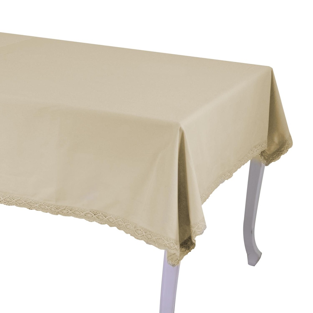 Tovaglia Amelie Beige Rettangolare 140x180 cm