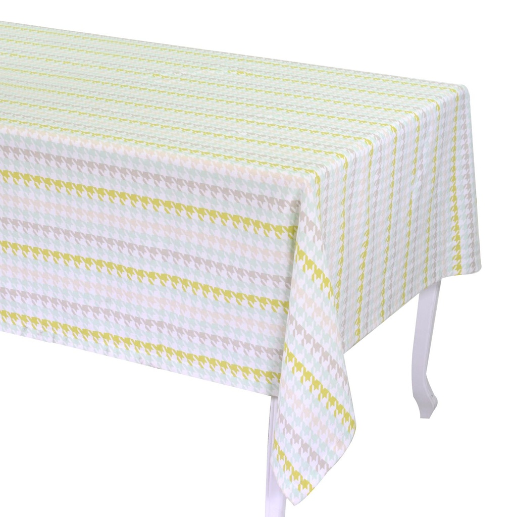 Tovaglia verde rettangolare 140x180 cm