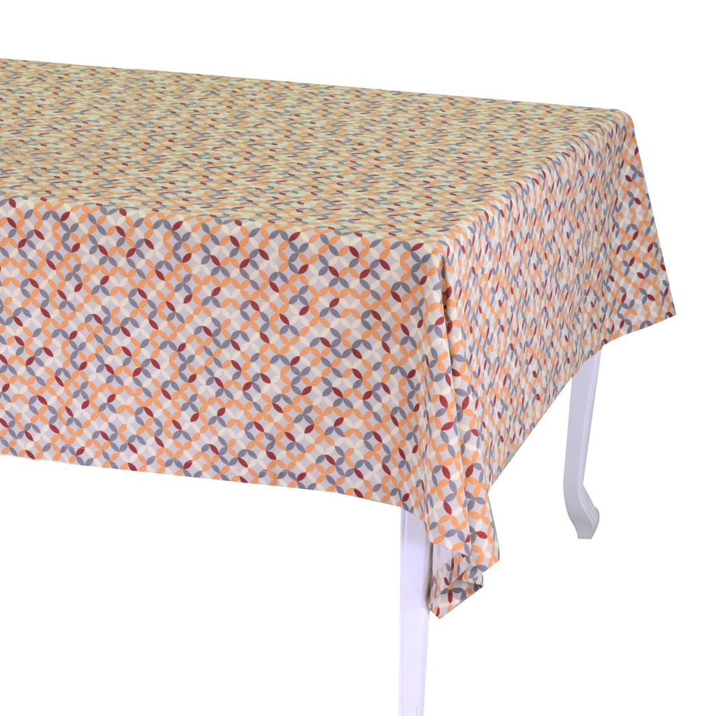 Elegante tovaglia rettangolare bordeaux cm140x180